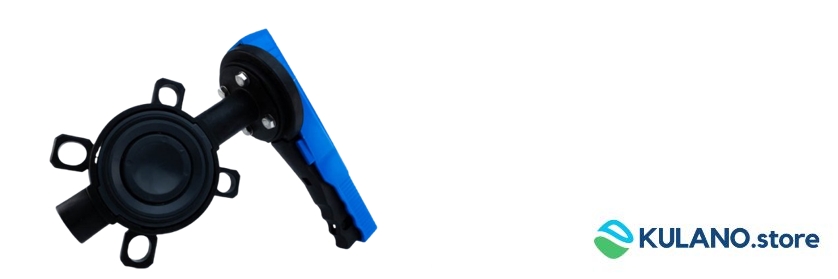 PVC Flansch Absperrklappe